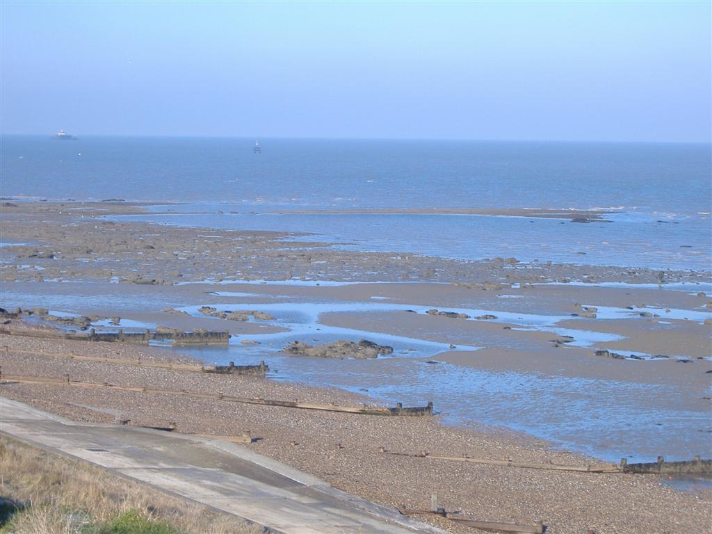 Beltinge at low tide